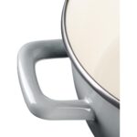 Madame Coco La Garde Kısa Tencere - Gri - 24 cm - Görsel 5