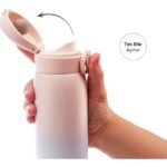 Karaca Skyfall Çelik Sızdırmaz Termos 350 ml Pembe - Görsel 3