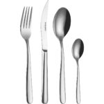 Marie Claire Delphine Çelik 24 Parça Çatal Kaşık Bıçak Seti