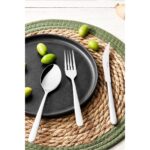 Marie Claire Delphine Çelik 18 Parça Çatal Kaşık Bıçak Seti - Görsel 3