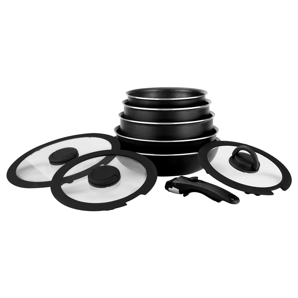 110000580613626.jpg Leggno AIO2252SET9 All-in-One Titanium 9 Parça Set - Görsel 1