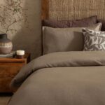 Chakra Perle Nevresim Seti Çift Kişilik 200X220 cm Kahve - Görsel 2