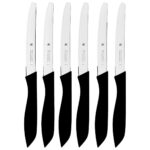 WMF Tırtıklı Soyma Bıçak Seti Siyah 6 Parça