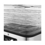 WMF Meyve ve Sebze Kurutma Makinesi 220W – 5 Kademeli, Sessiz Çalışma, Cromargan Paslanmaz Çelik, Almanya Üretimi, Siyah - Görsel 2