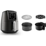 Karaca Connect Air Pro Cook Xl 2 In 1 Uzaktan Erişimli Airfryer Shadow Grey 4 Kişilik - Görsel 3