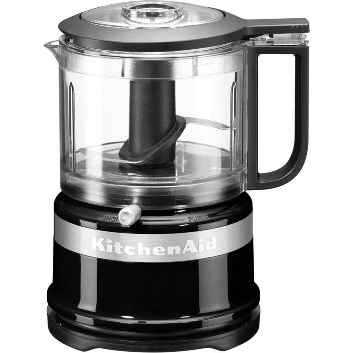110000580725956.jpg KitchenAid Mini Mutfak Robotu 240 W 0,9 Lt – Kompakt Hafif Tasarım, 2 Hız, Onyx Black, Bulaşık Makinesinde Yıkanabilir - Görsel 1