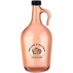 Selka Home - Mary 1500 ml Desenli Cam Galon Yağdanlık - Görsel 2