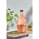 Selka Home - Mary 1500 ml Desenli Cam Galon Yağdanlık - Görsel 3