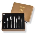 Onon Viyana 89 Parça Çatal Kaşık Bıçak Seti 18/10 - Görsel 5
