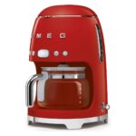 Smeg 50'S Style Retro Kırmızı Filtre Kahve Makinesi DCF02RDEU - Görsel 5