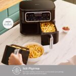 Karaca Air Pro Cook Duo Köz Xxxl 4+4 Litre Airfryer Ruby 8 Kişilik - Görsel 5
