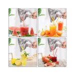 Ayt Sunup Narenciye Meyve Sıkacağı Kollu El Tipi Alüminyum Katı Manuel Meyve Sıkacağı - Görsel 3