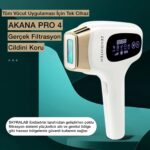 Zenginten Akana Pro 4 999.999 Atımlı Pro 4f Tüm Vücut Için Buz Başlıklı Ipl Lazer Epilasyon Cihazı