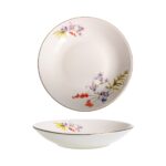 Aryıldız Violet 29 Parça Çok Renkli Porselen Yemek Takımı 6 Kişilik Desenli Set - Görsel 5