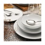 Güral Porselen Atina Platin Iki mm File 54 Parça 12 Kişilik Porselen Yemek Takımı - Görsel 2