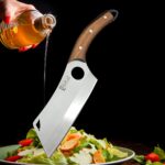 SürLaz Şef Bıçak Seti 3 Parça Satır Zırh Satala Bıçağı El Yapımı Hediyelik Bıçak - Görsel 3