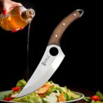 SürLaz Şef Bıçak Seti 3 Parça Satır Zırh Satala Bıçağı El Yapımı Hediyelik Bıçak - Görsel 4