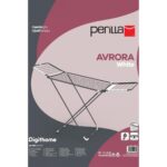 Perilla Avrora White Kurutmalık Kalın Telli Kanatlı Çamaşır Kurutma Askısı Beyaz - KMU17009-19 - Görsel 2