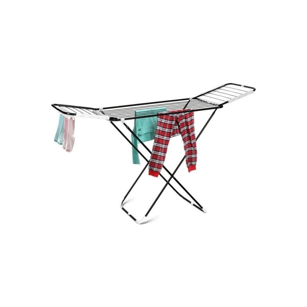 110000596856759.jpg Perilla Avrora White Kurutmalık Kalın Telli Kanatlı Çamaşır Kurutma Askısı Beyaz - KMU17009-19 - Görsel 1