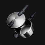Fissler Vitaquick Premium 6+3,5 Lt Düdüklü Tencere 2'li Set+ Cam Kapaklı - Görsel 3