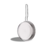 Korkmaz Düz Tava 24x6 cm Gri Renkli Çelik Malzeme ile İndüksiyon Uyumlu - Görsel 2