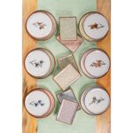 Porland Azelya 18 Parça Kahvaltı Takımı 6 Kişilik Renkli Porselen Çiçek Desenli - Görsel 2