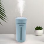 Archive 270 ml Fincan Hava Nemlendirici USB Uçucu Yağ Difüzörü Ev Ofis Için Aromaterapi Difüzör Nemlendirici LED Gece Işığı Lambası (Mavi) (Yurt Dışından) - Görsel 3