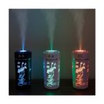 Archive USB Hava Nemlendirici Mekanik Ev 260 ml Tek Meme Soğuk Difüzör Renkli Işık Uçucu Yağlar Difüzör A (Yurt Dışından) - Görsel 4