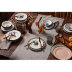 Porland Ortanca 6 Kişilik 24 Parça Porselen Yemek Takımı - Görsel 2