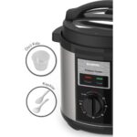 Kumtel Elektrikli Düdüklü Tencere 1000W – Hızlı Pişirme, Paslanmaz Çelik Gövde, Enerji Tasarrufu ve Dayanıklılık - Görsel 3