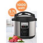 Kumtel Elektrikli Düdüklü Tencere 1000W – Hızlı Pişirme, Paslanmaz Çelik Gövde, Enerji Tasarrufu ve Dayanıklılık - Görsel 4