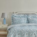 Karaca Home Daisy  Pamuk Tek Kişilik Nevresim Takımı Mint Mavi (Pp) - Görsel 2