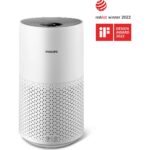 Philips AC1711/10 1000 Serisi Air Purifier Hava Temizleme Cihazı, 300 m³/sa Temiz Hava Hızı, HEPA ve Aktif Karbon Filtresi, Sessiz, Beyaz - Görsel 2