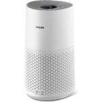 Philips AC1711/10 1000 Serisi Air Purifier Hava Temizleme Cihazı, 300 m³/sa Temiz Hava Hızı, HEPA ve Aktif Karbon Filtresi, Sessiz, Beyaz
