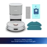 Philips XU3110/02 3100 Serisi HomeRun Aqua Islak Kuru Temizlik Robotu, Otomatik Boşaltma İstasyonlu, HomeRun, Açık Renk & Beluga Metalik, - Görsel 5