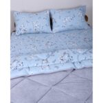 Cotton Store Çift Kişilik Uyku Seti (Lastikli Çarşaflı) WELSOFT Pufidik Set - Görsel 2