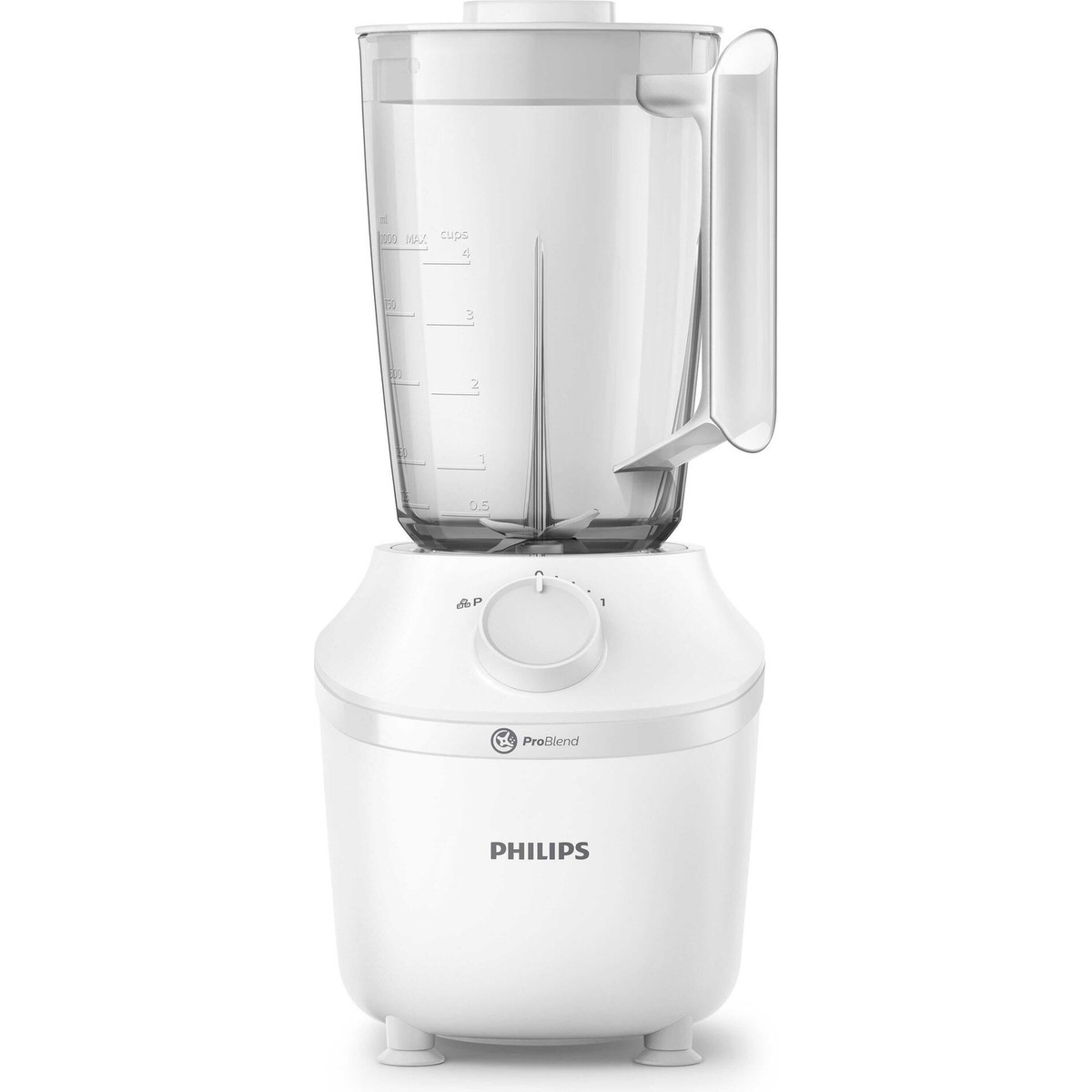 110000603970166.jpg Philips 3000 Serisi Blender, ProBlend Teknolojisi, 450W, 1,9 Lt, Paslanmaz Çelik Bıçaklar, Beyaz, HR2041/00 - Görsel 1