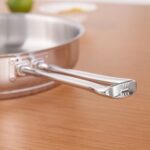 Karaca Düz Tava 24 cm Paslanmaz Çelik İndüksiyon Tabanlı Bulaşık Makinesinde Yıkanabilir - Görsel 3