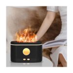 Internet Ultrasonik Hava Nemlendirici Difüzör Simülasyon Alev Işığı Sessiz Aromaterapi Esansiyel Yağı Difüzör Yeşil (Yurt Dışından) - Görsel 3