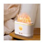 Internet Ultrasonik Hava Nemlendirici Difüzör Simülasyon Alev Işığı Sessiz Aromaterapi Esansiyel Yağı Difüzör Yeşil (Yurt Dışından) - Görsel 5