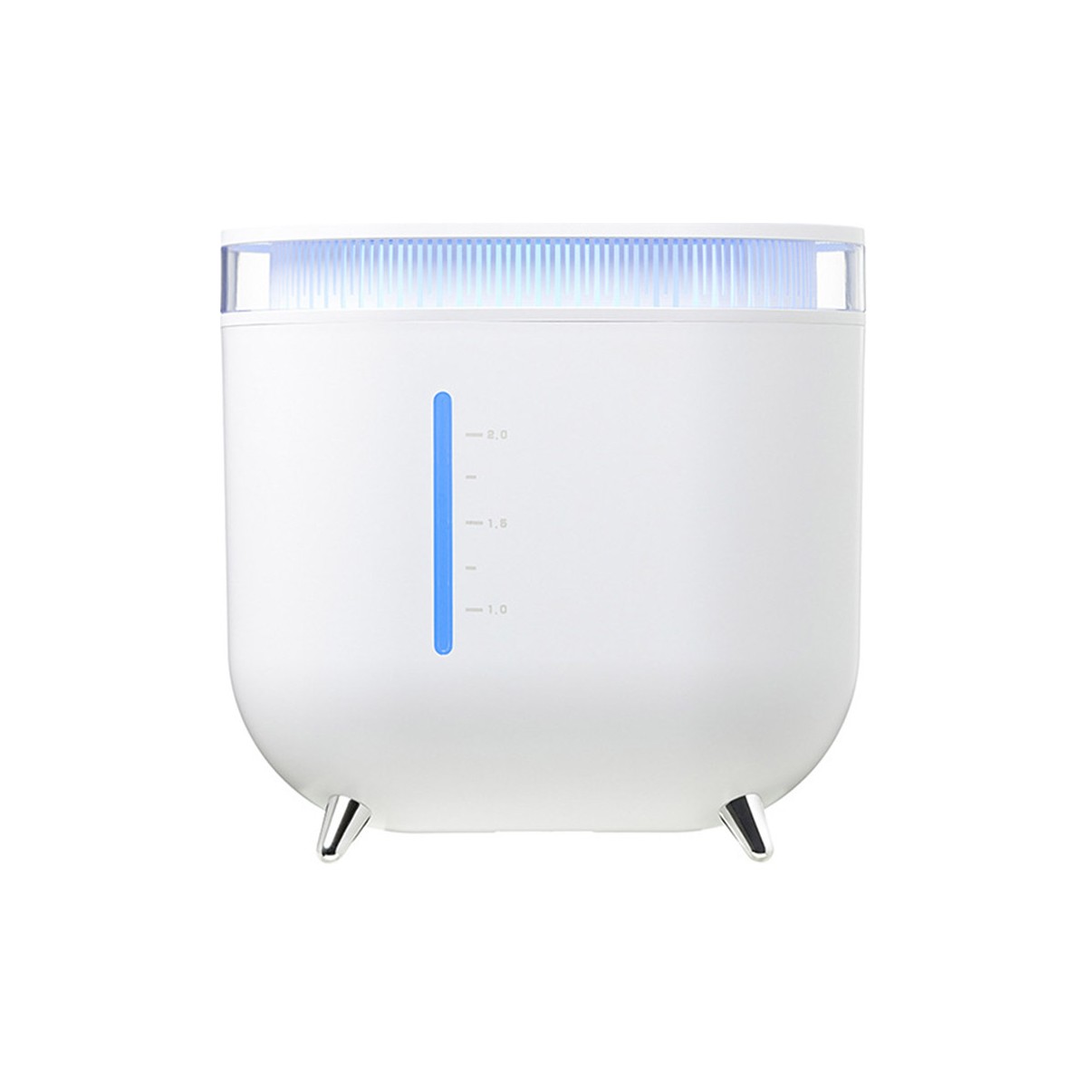 110000606939967.jpg Internet 2000ML Çift Memeli Hava Nemlendirici Difüzör Coloful LED Serin Mist Maker Sisleyici Ev Ofis Için Beyaz (Yurt Dışından) - Görsel 1