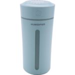 Internet 270 ml Fincan Hava Nemlendirici USB Uçucu Yağ Difüzörü Ev Ofis Için Aromaterapi Difüzör Nemlendirici LED Gece Işığı Lambası (Mavi) (Yurt Dışından) - Görsel 5