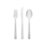 Hisar Mercan 18 Parça Çelik 6 Kişilik Çatal Kaşık Bıçak Seti - Görsel 2