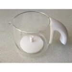 Tekno Home Teknohome Beko 2110 Uyumlu Beyaz Üst Cam Demlik - Görsel 2