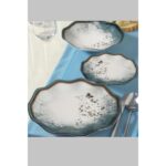 Güral Porselen Güral Nesrin Porselen 24 Prç Yemek Takımı GBSNES24Y4R1341 - Görsel 4