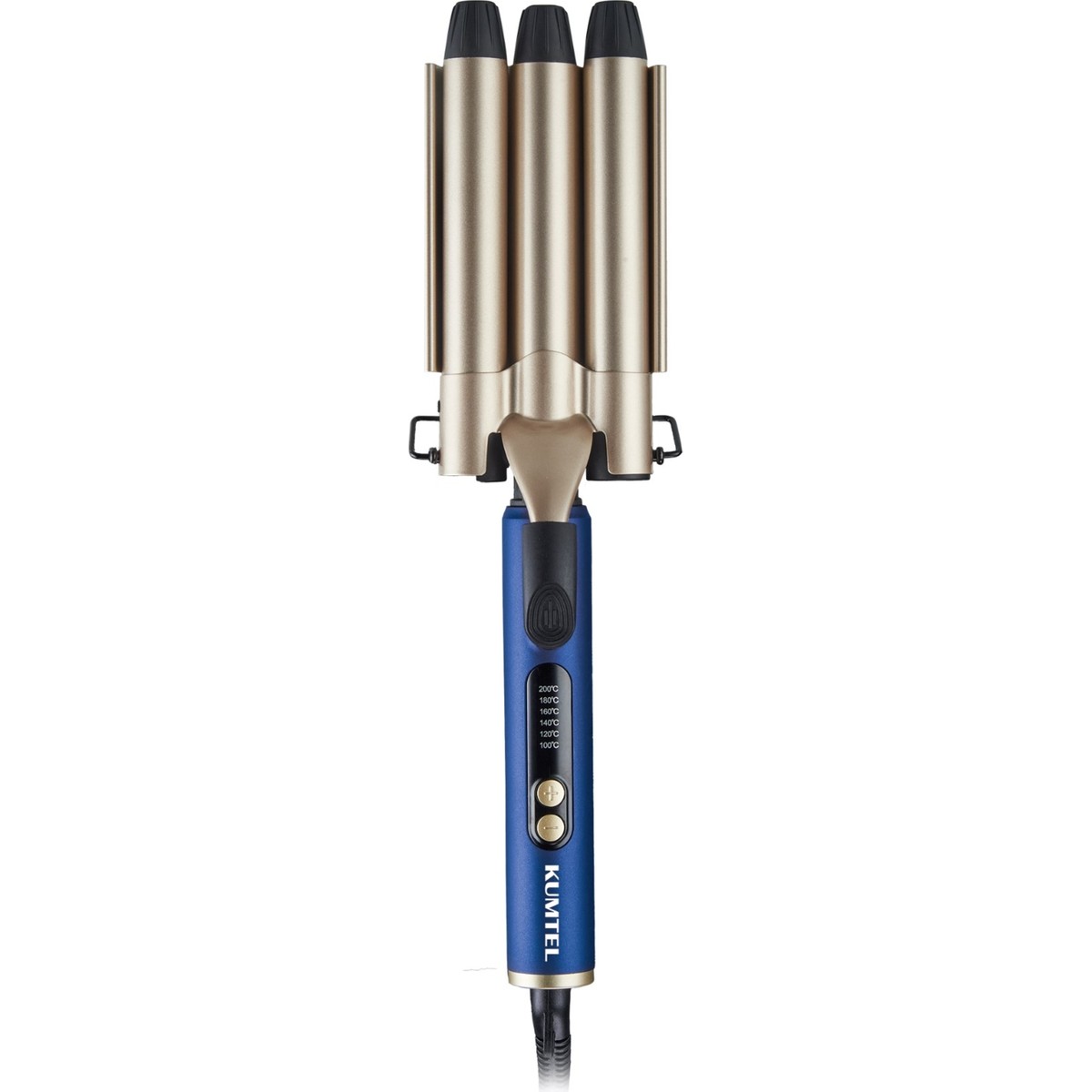 110000617103864.jpg Kumtel Profesyonel Seramik Wag Su Dalgası Saç Maşası - Görsel 1