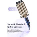 Kumtel Profesyonel Seramik Wag Su Dalgası Saç Maşası - Görsel 3
