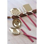 Glore Rio 5'li Sos Servis Seti Parlak Altın Kırmızı