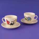 Bella Maison Keith Haring Colored Porselen 2'li Çay Fincanı Seti (220 cc) - Görsel 2