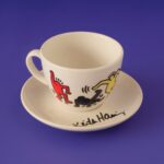 Bella Maison Keith Haring Colored Porselen 2'li Çay Fincanı Seti (220 cc) - Görsel 4